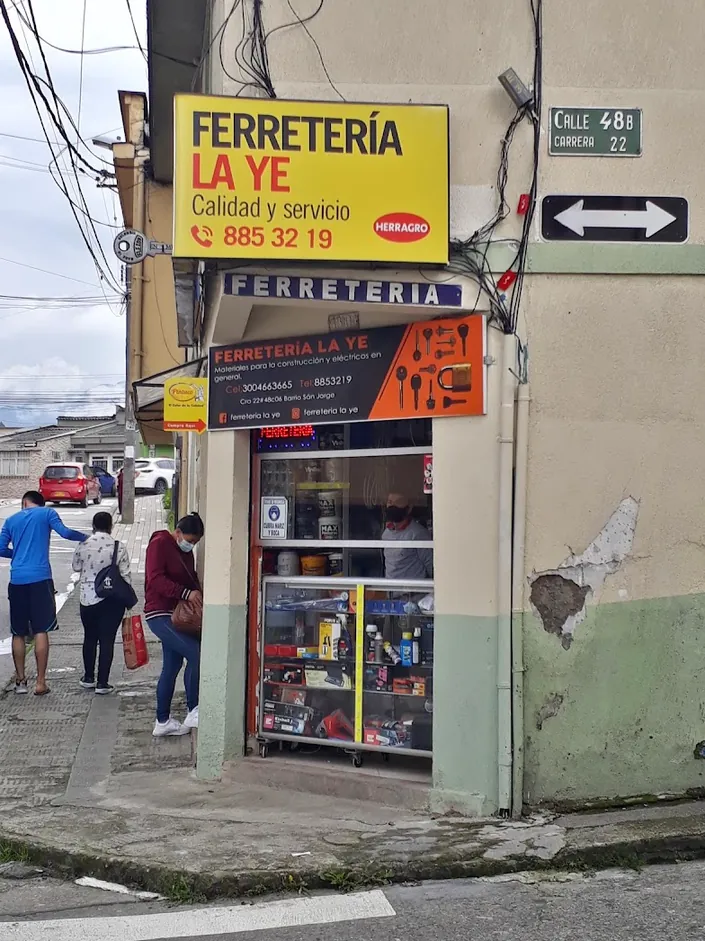FERRETERIA LA YE MANIZALES – Ferreterias en Manizales – Materiales de Construcción – Herramientas – Tuberías – EléctricoS