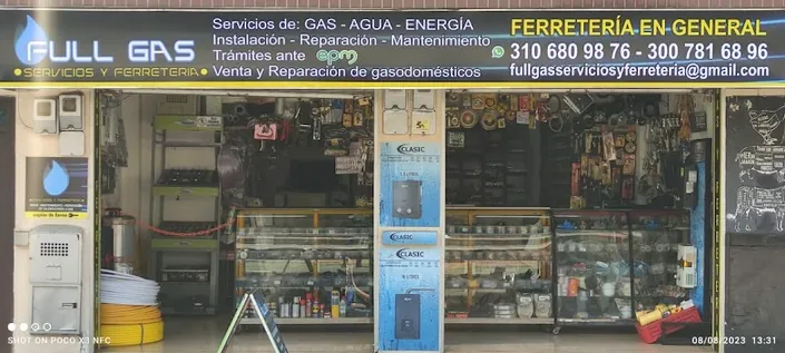 FULL GAS SERVICIOS Y FERRETERIA